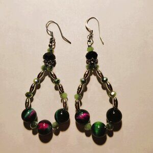 Elegant Zoisite Teardrop Earrings